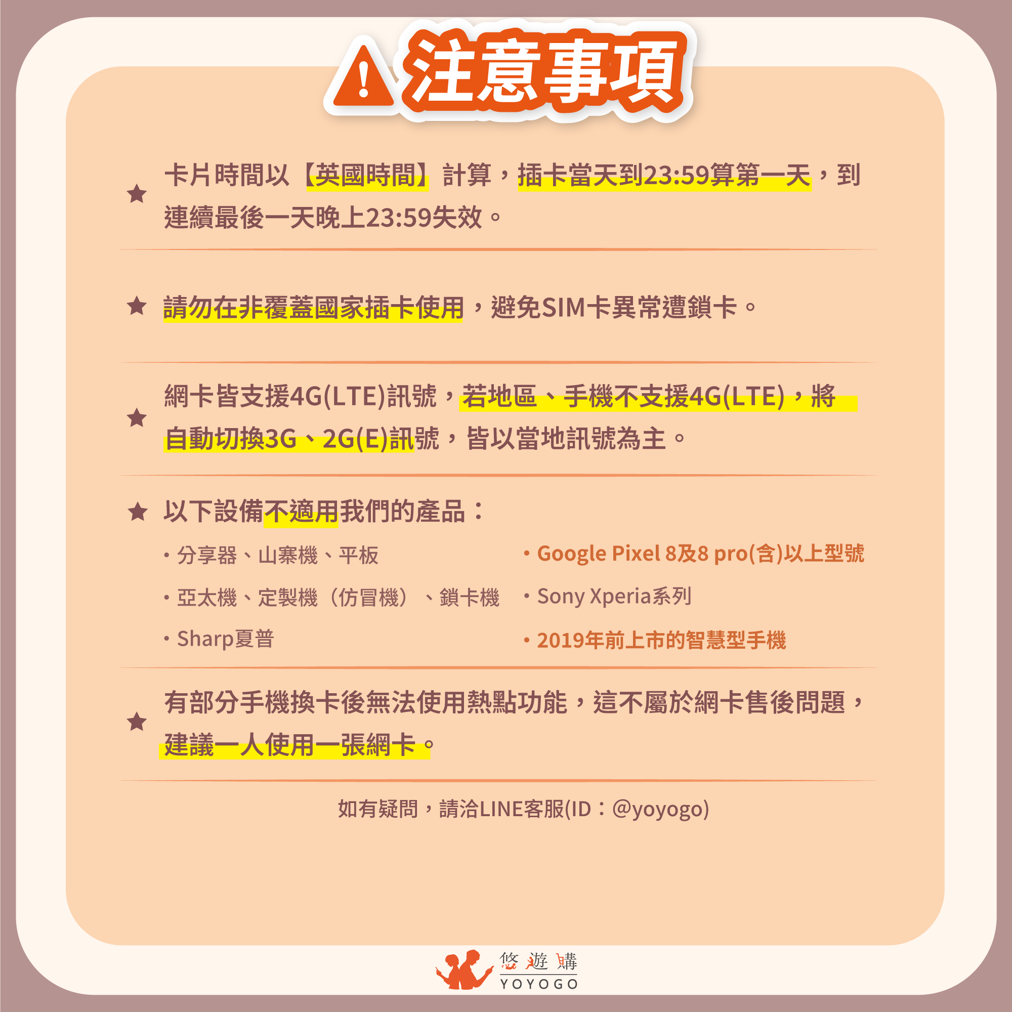 【埃及SIM】每日限定流量型