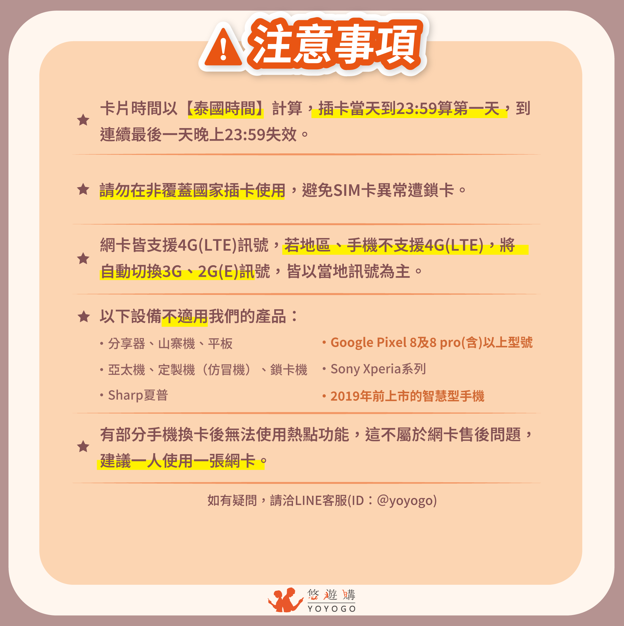 【泰國SIM】總用量型※附門號