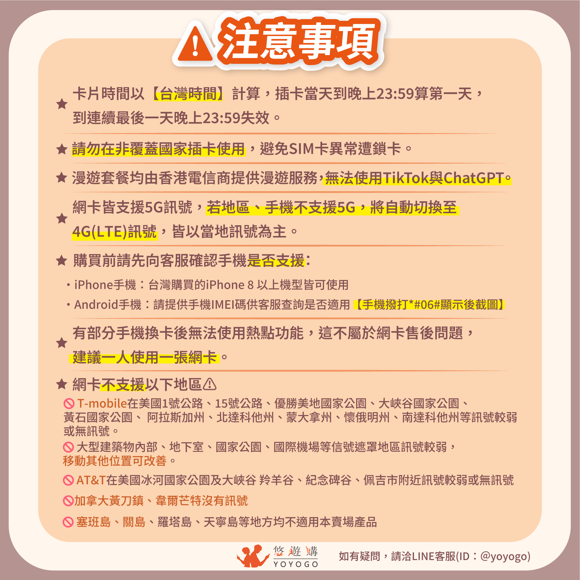 【美國、加拿大SIM】流量款※免開通