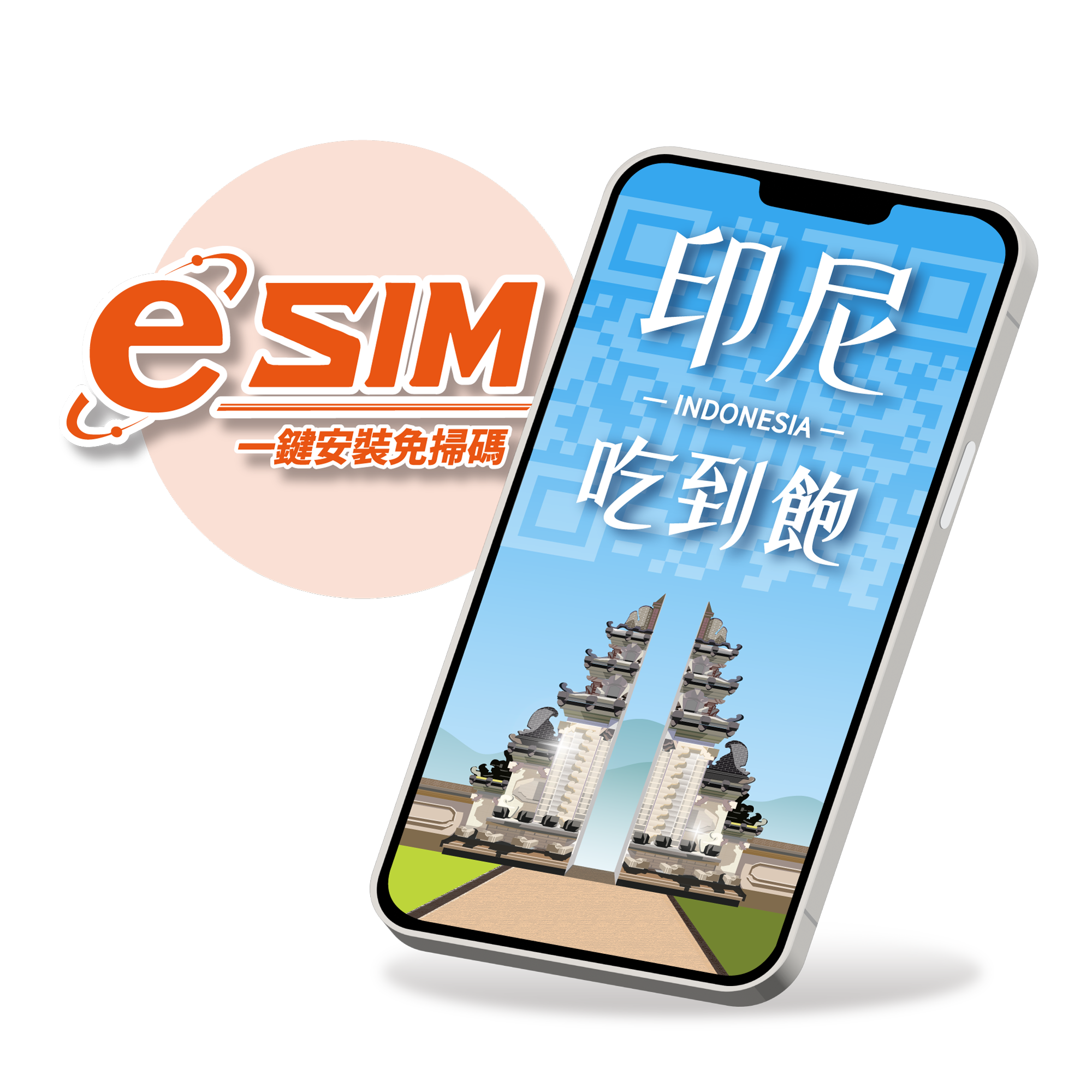 【印尼eSIM】無限量吃到飽