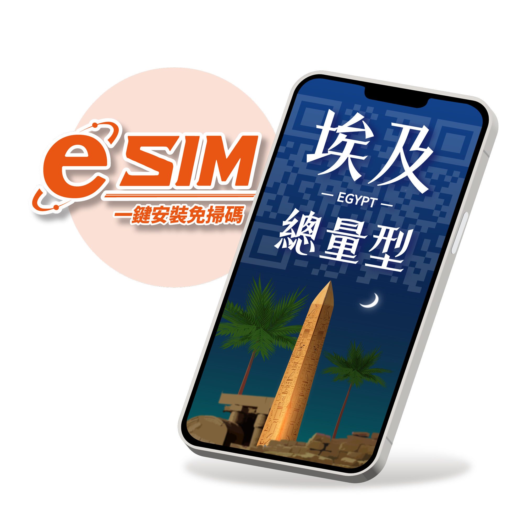 【埃及eSIM】總流量型