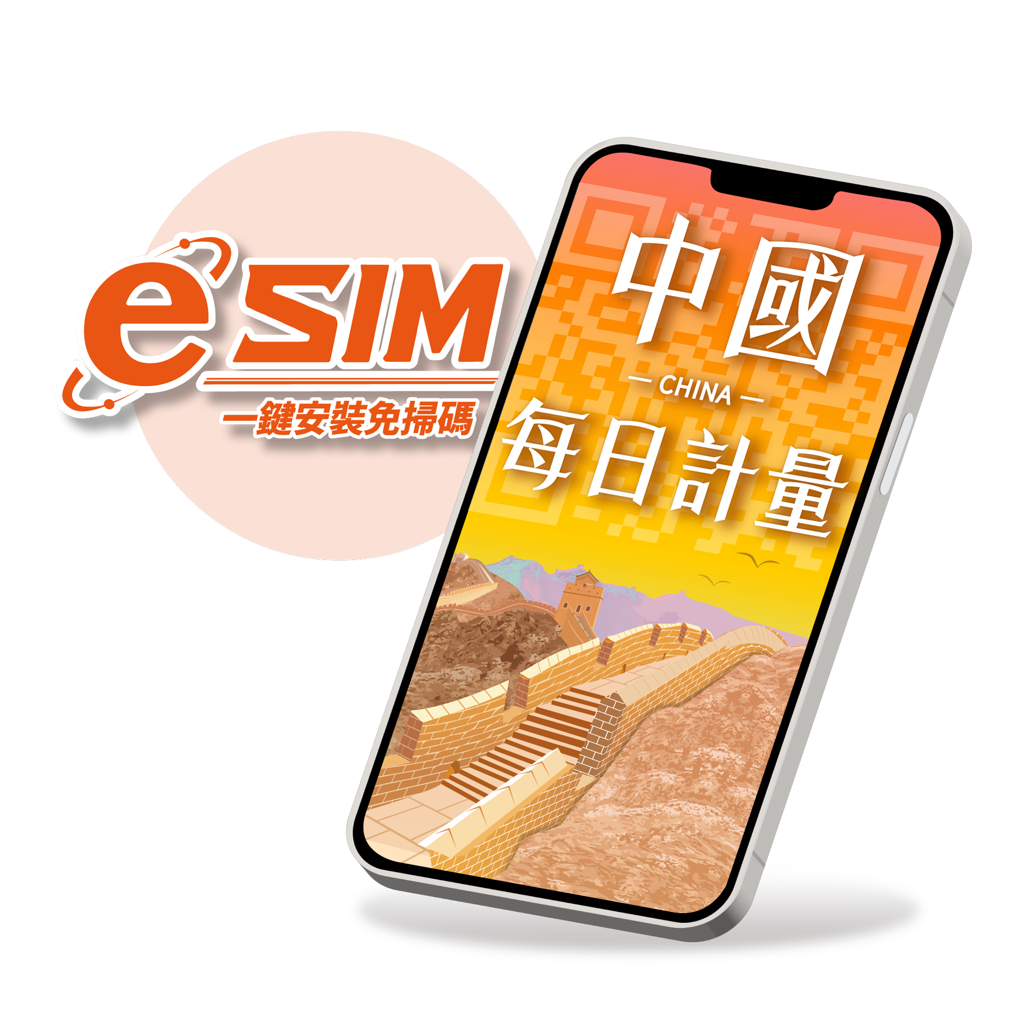 【中國eSIM】每日限定流量型