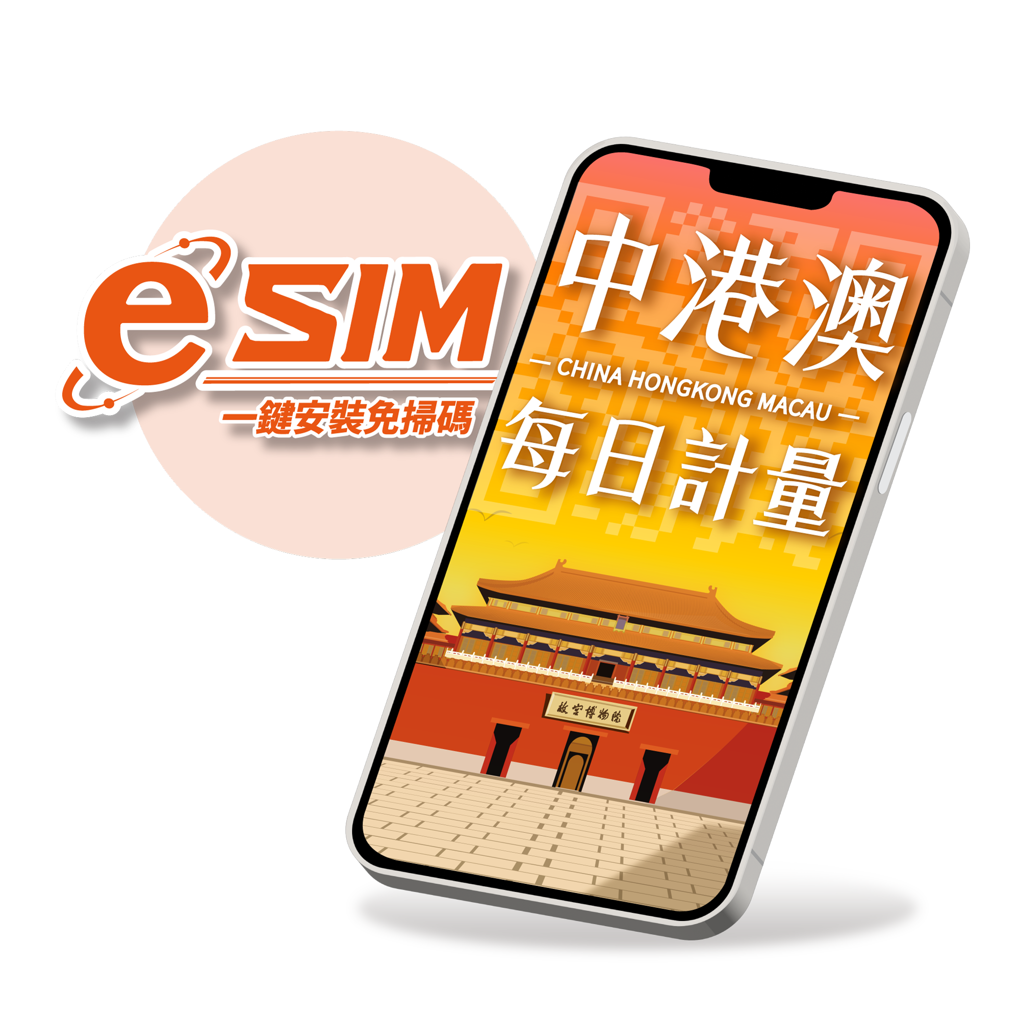 【中港澳eSIM】每日限定流量型-三地通用